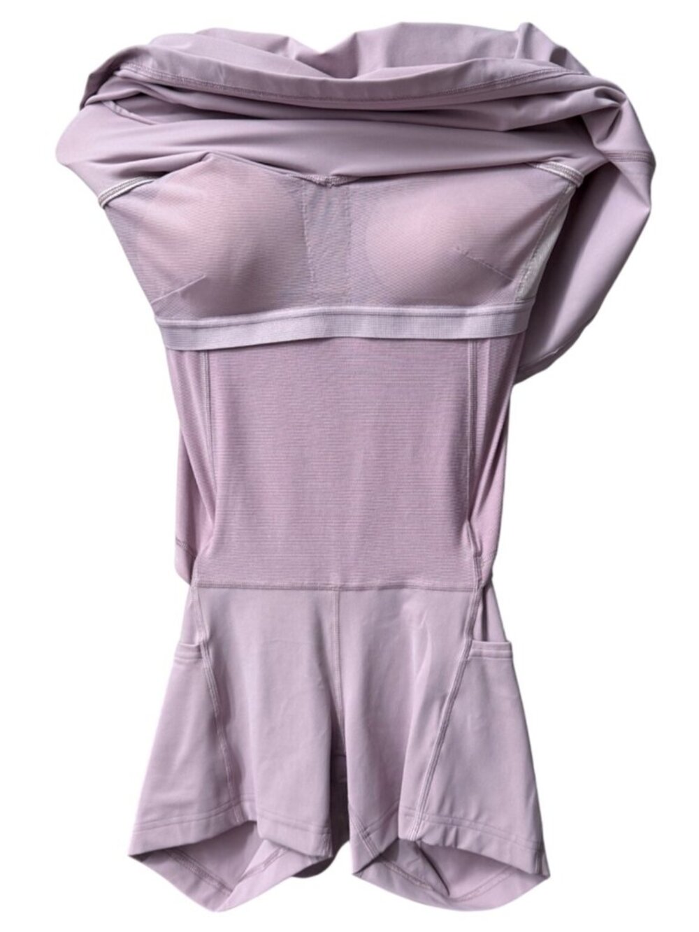 Lululemon Align Dress Rose Blush Size 6 Built-In Bra & Shorts W1EIOS RSBL NWT - Picture 7 of 16